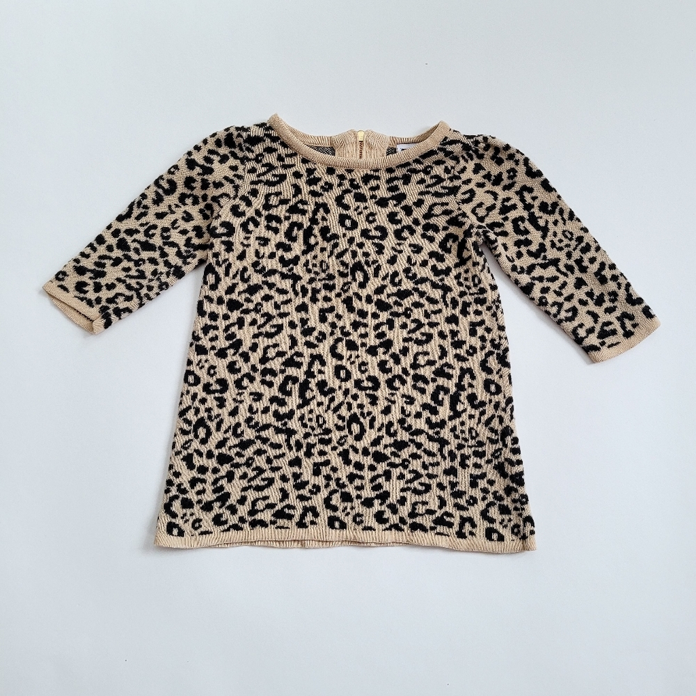 Janie and Jack Leopard Print Dress